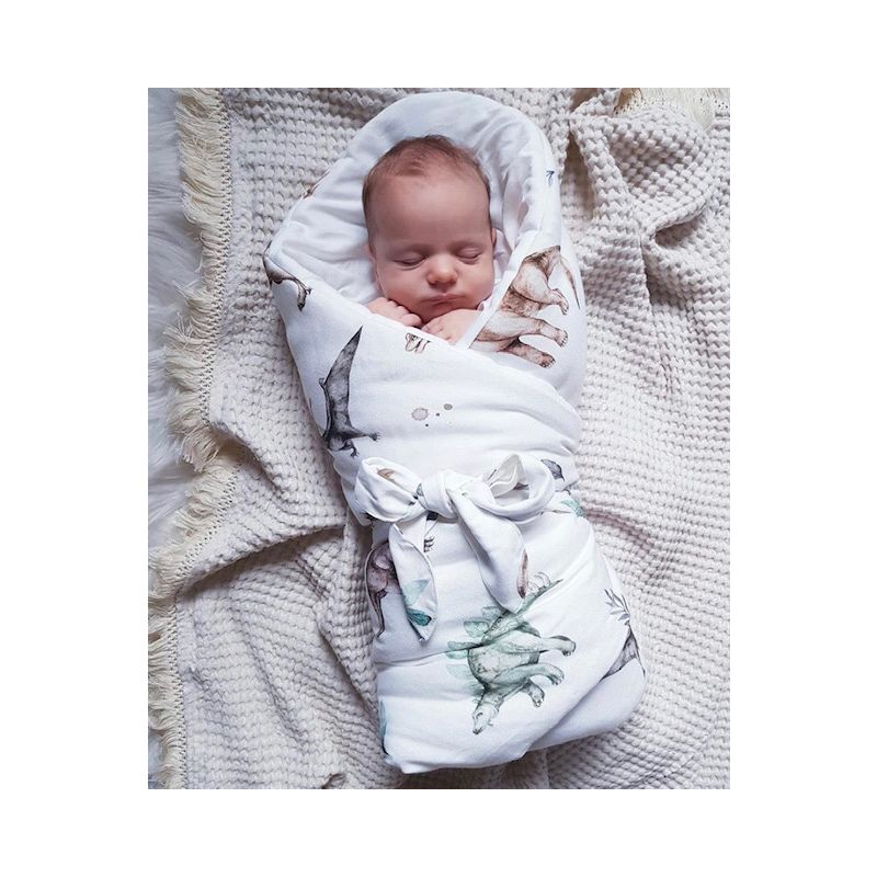 Qbana Mama - Baby- Wrap Dinosaurier