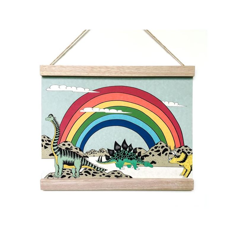Dino Raw - Poster Rainbow Dreaming