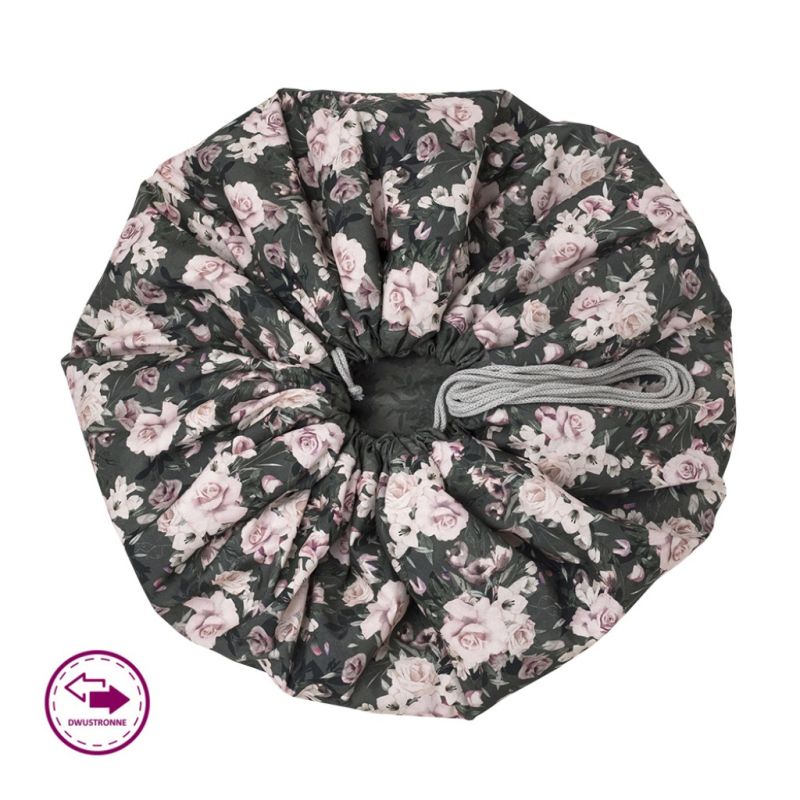 Makaszka - Aufräumsack - Playmat 2in1 Night Flowers