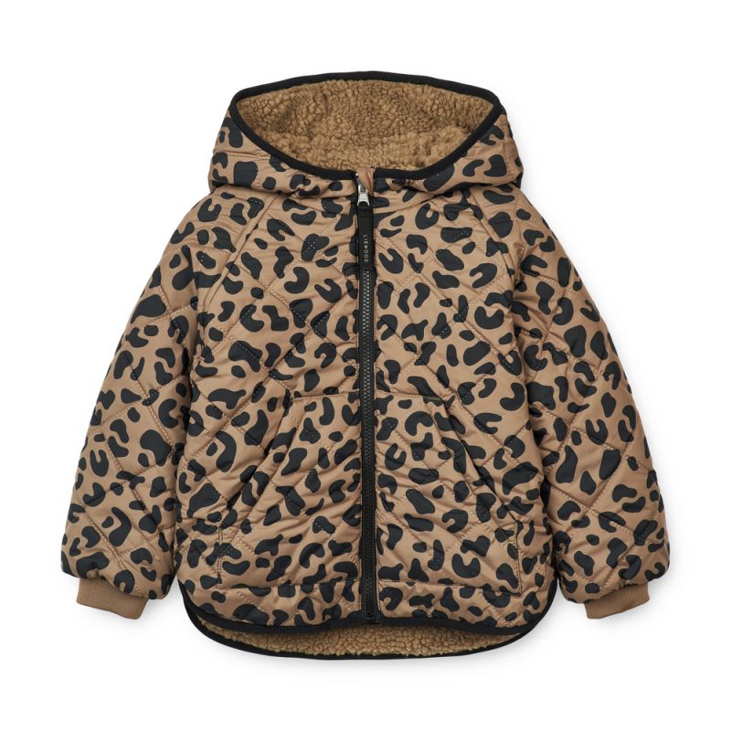 LIEWOOD - Jackson wendbare Jacke Leo Oat Black Panther