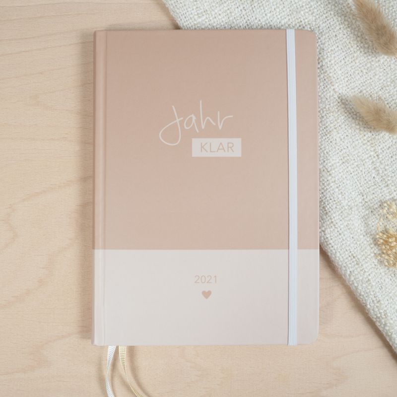 mintkind - "Jahr Klar" Familienplaner 2021 - Hazel Beige
