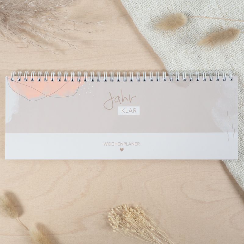 mintkind - "Jahr Klar" Wochenplaner