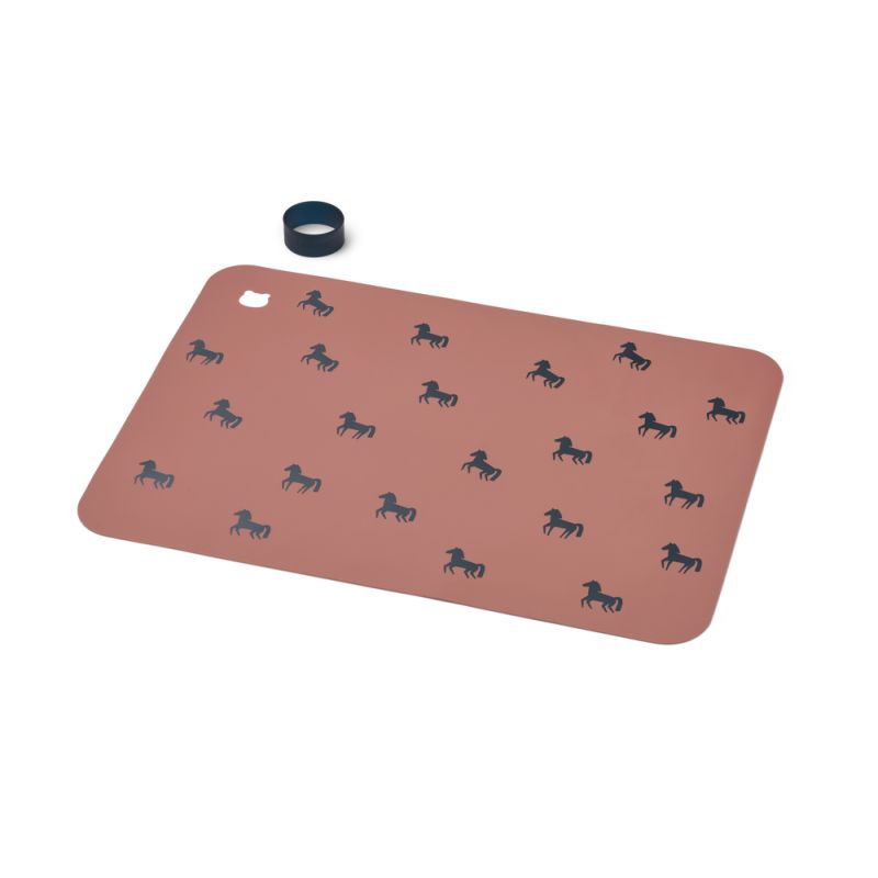 LIEWOOD - Jude Tischset - Malunterlage Horses Dark
