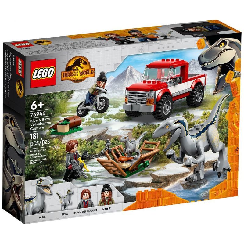 LEGO® Jurassic World™ 76946 - Blue & Beta in der Velociraptor-Falle