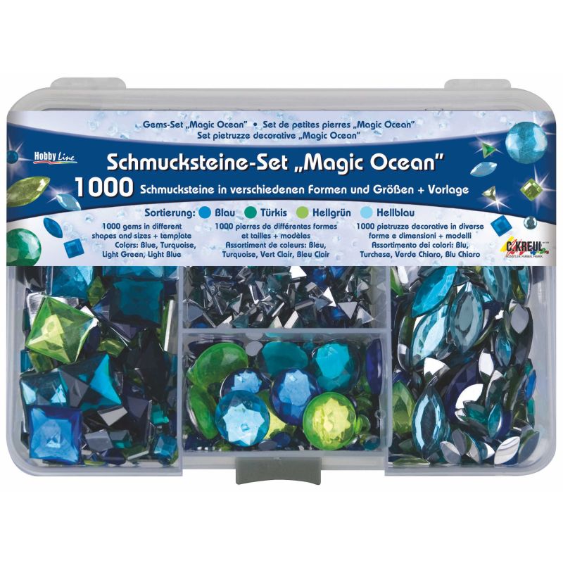 KREUL - Schmucksteine Set Magic Ocean