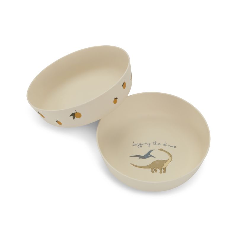 Konges Sløjd - Schalenset Lemon & Dino