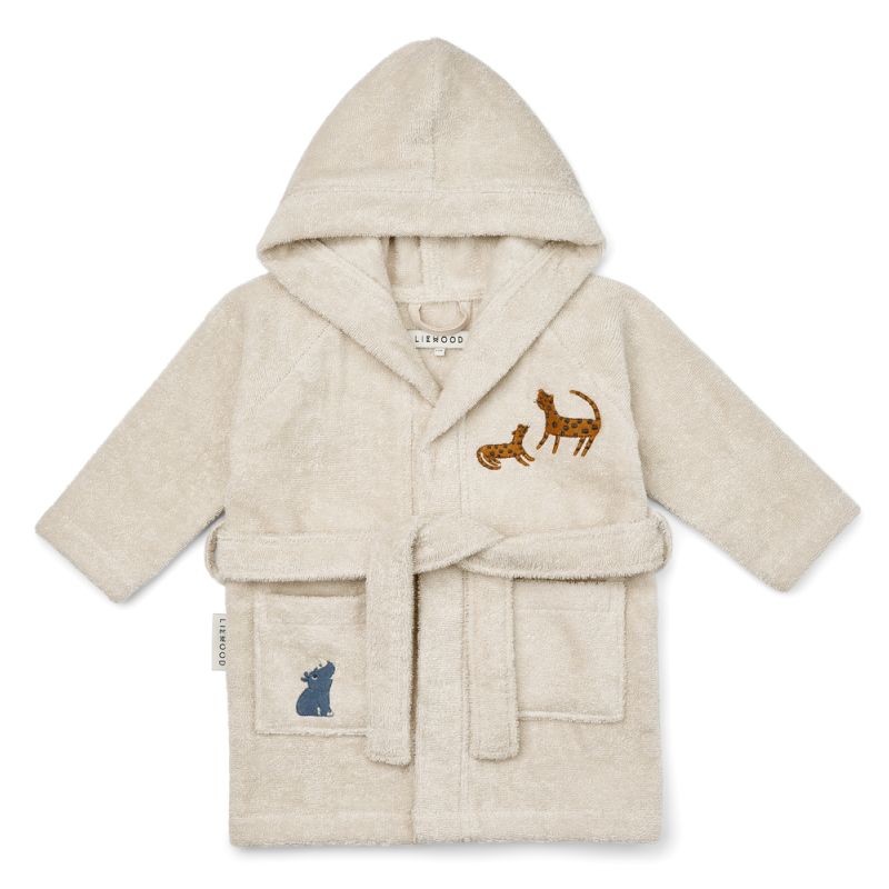 LIEWOOD - Kenna Bademantel All Together Sandy