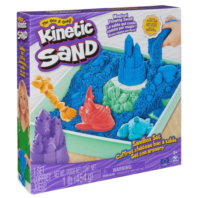 Kinetic Sand Box - Blau