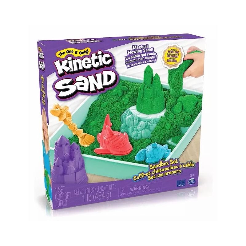 Kinetic Sand Box - Grün
