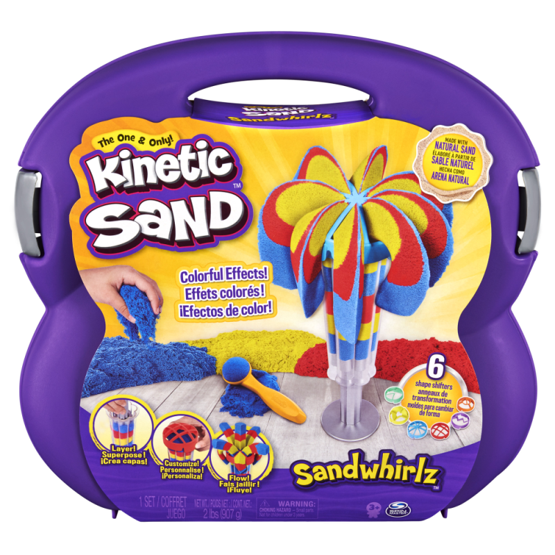 Spin Master - Kinetic Sand Whirlz Set 907g