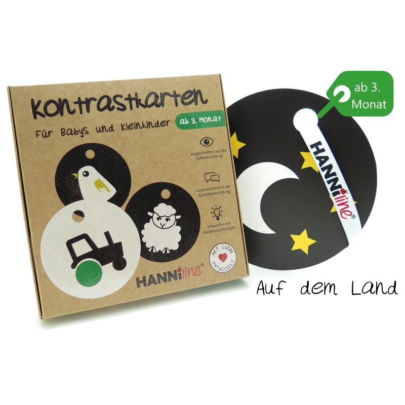 HANNiline - Kontrastkarten ab dem 3. Lebensmonat