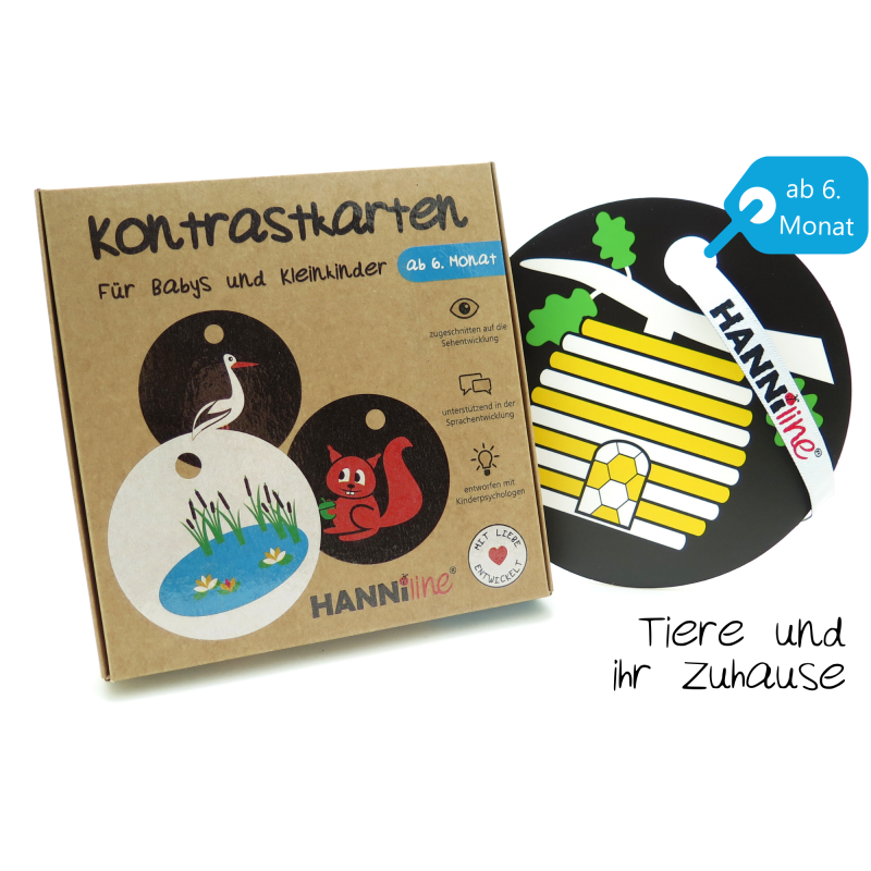 HANNiline - Kontrastkarten ab dem 6. Lebensmonat