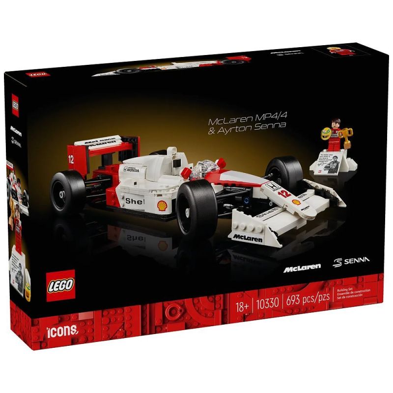 LEGO® Icons 10330 - McLaren MP4/4 & Ayrton Senna