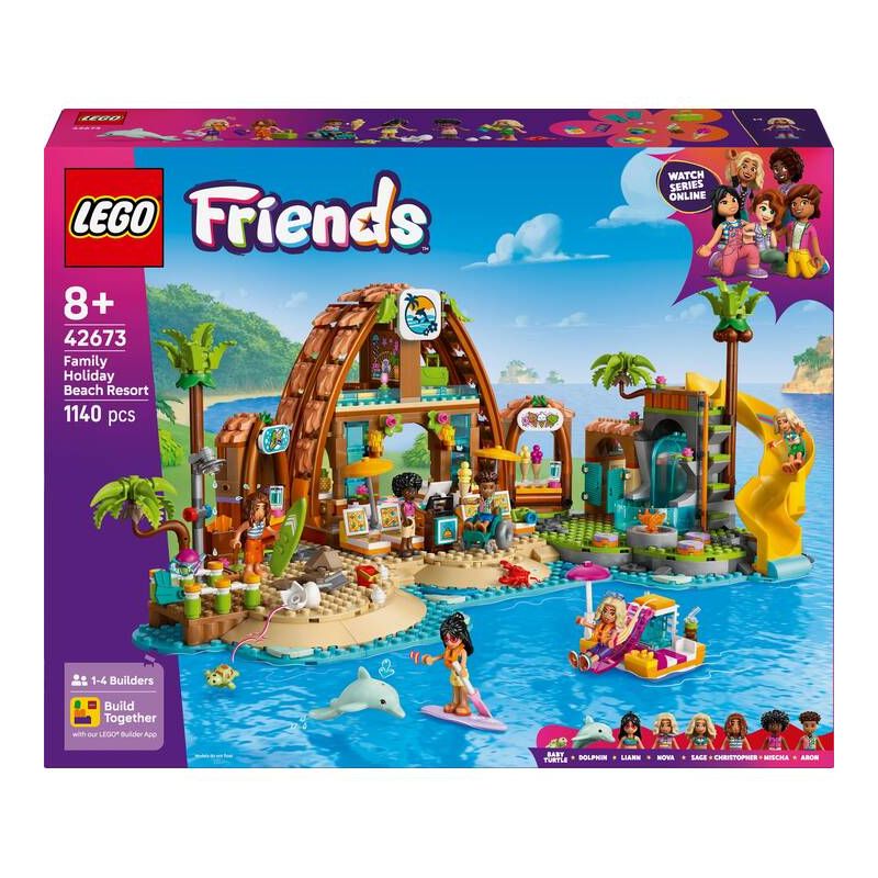 LEGO® Friends 42673 - Familienurlaub im Strandresort