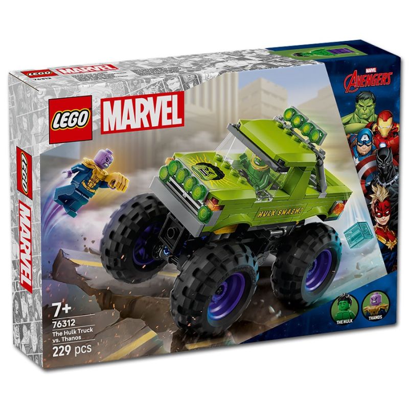 LEGO® Marvel 76312 - The Hulk Truck vs. Thanos
