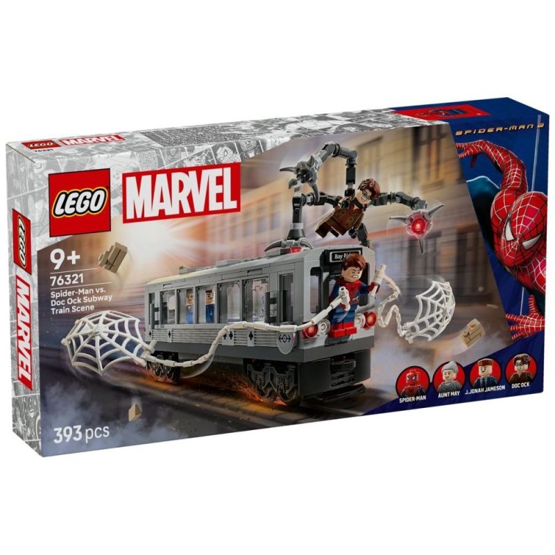 LEGO® Marvel 76321 - Spider-Man vs. Doc Ock: Showdown in der U-Bahn