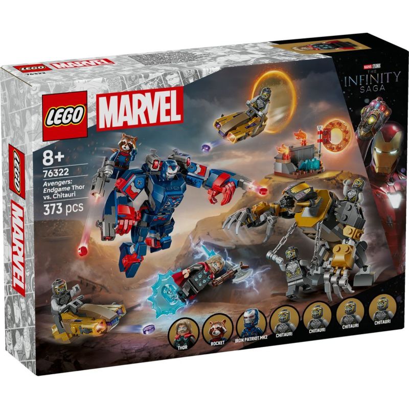 LEGO® Marvel 76322 - Avengers: Endgame Thor vs. Chitauri
