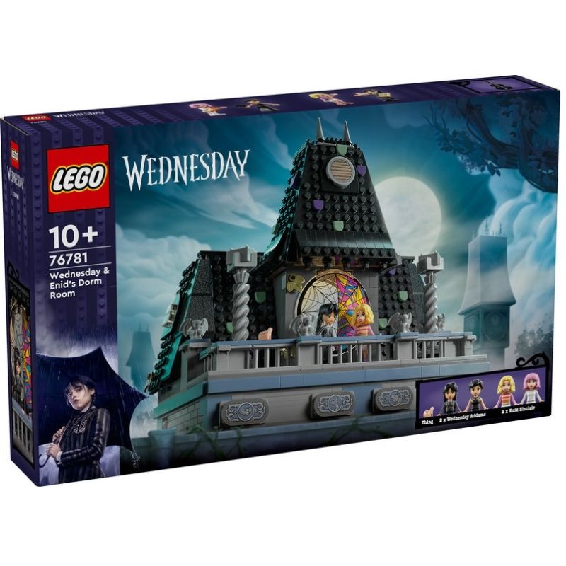 LEGO® Wednesday 76781 - Wednesdays und Enids Zimmer im Studentenwohnheim