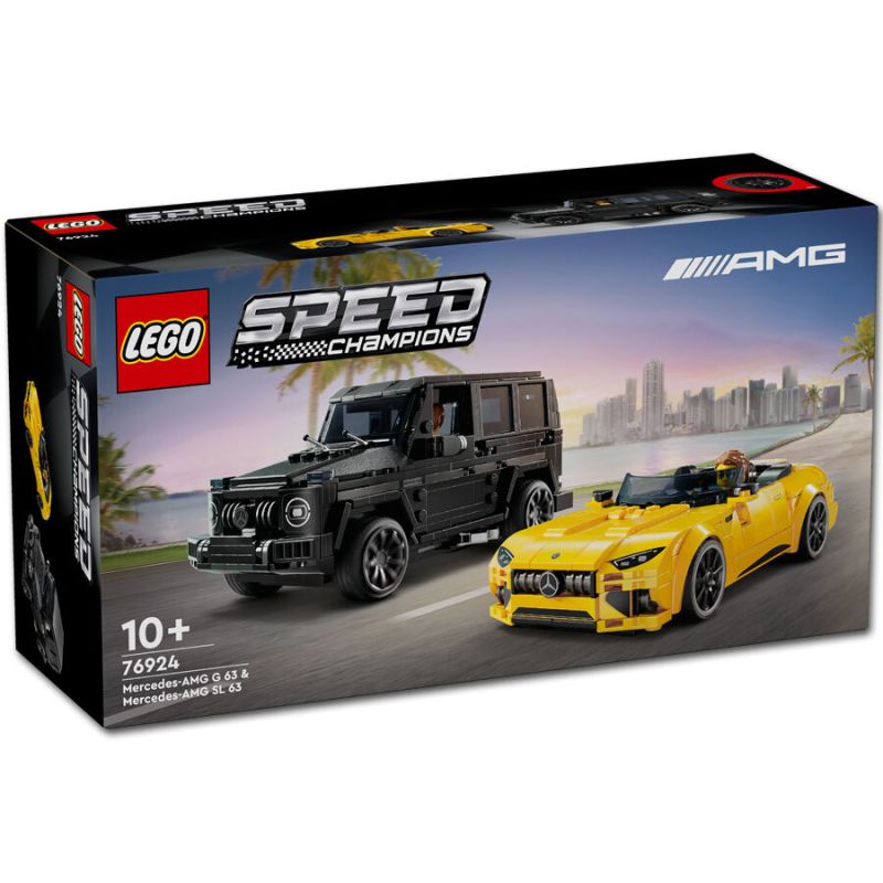 LEGO® Speed Champions 76924 - Mercedes-AMG G 63 & Mercedes-AMG SL 63