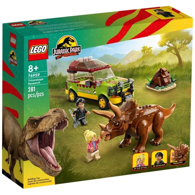 LEGO® Jurassic Park 30th Anniversary 76959 - Triceratops-Forschung
