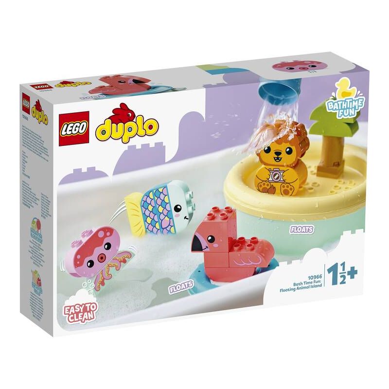 LEGO® Duplo 10966 - Badewannenspaß: Schwimmende Tierinsel