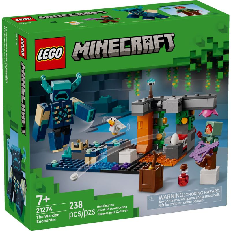 LEGO® Minecraft 21274  - Begegnung mit dem Wächter
