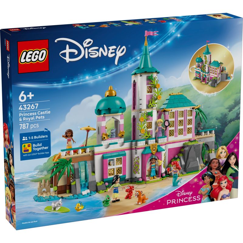 LEGO® Disney 43267 - Prinzessinnenschloss mit Haustieren
