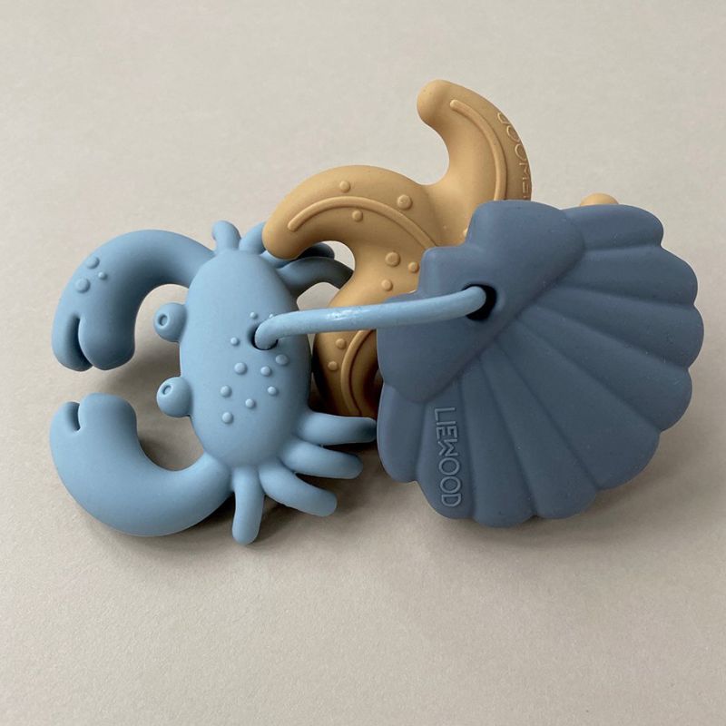 LIEWOOD - Kau- Greifling Tonk Blue Multi Mix