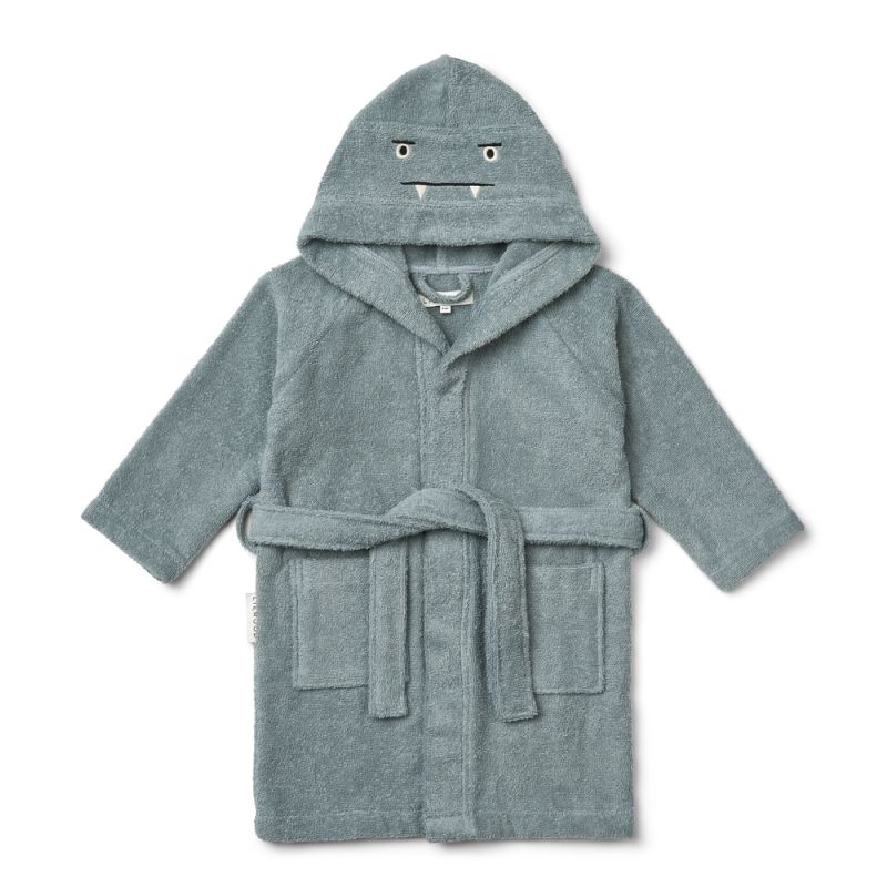 LIEWOOD - Lily Bademantel Monster Blue Fog