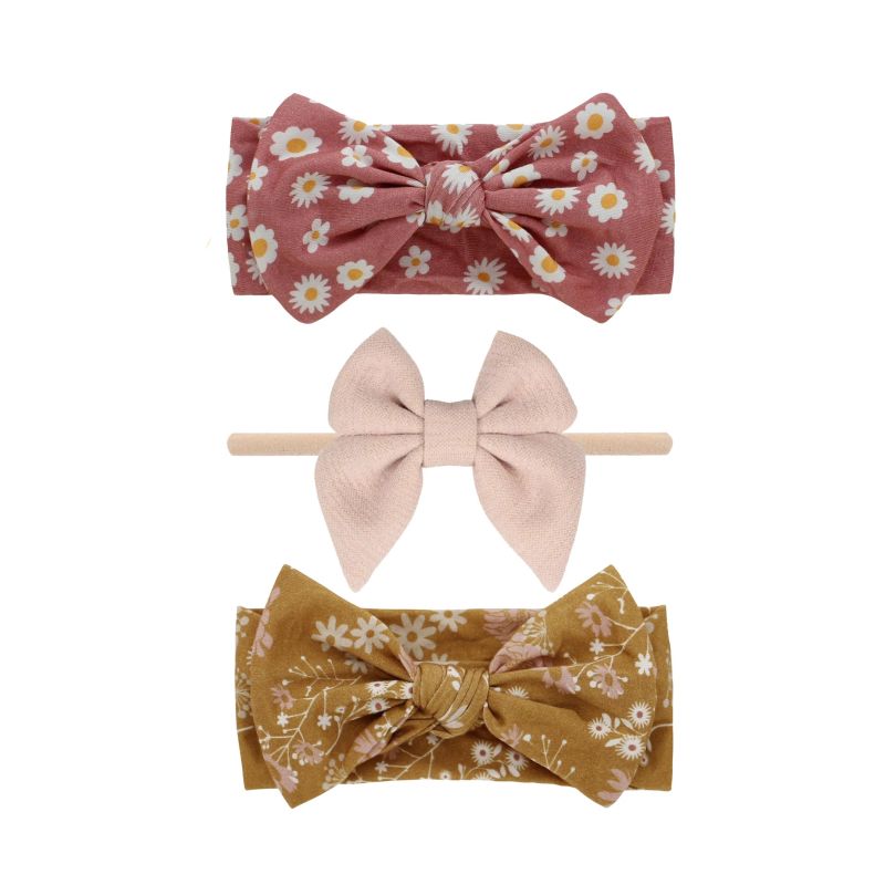 Emerson and Friends - Stirnband Set Girly Bamboo Flowers