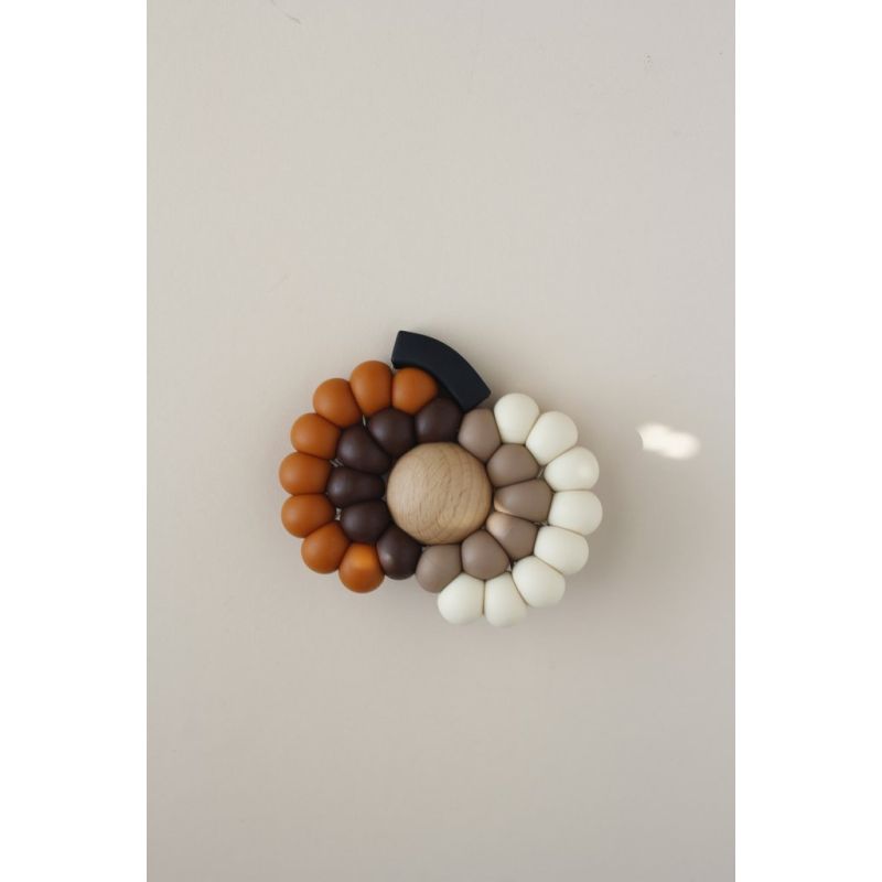 littleCHEW - Greifling Kürbis Rost-Creme