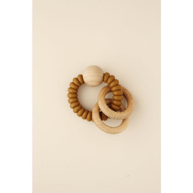 littleCHEW - Greifling Silikonring Meloma Rust