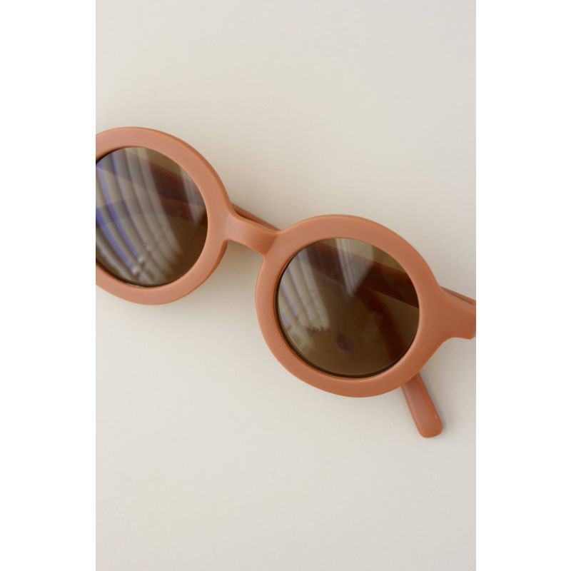 littleCHEW - Kindersonnenbrille Rust