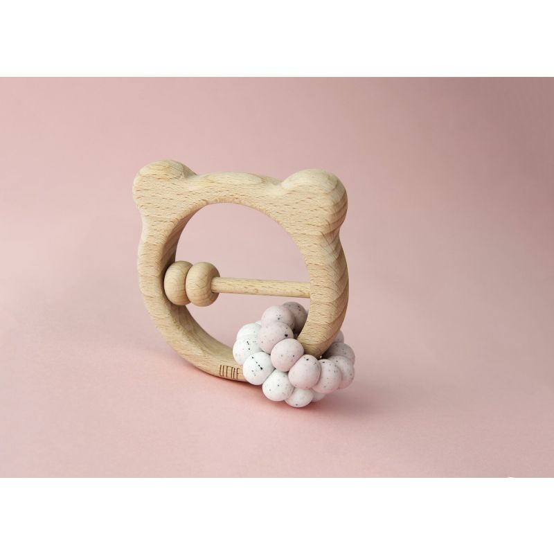 littleCHEW - Greifling Bär Pink Lady
