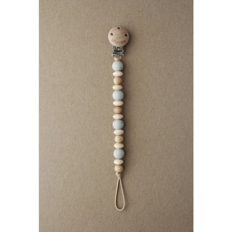 littleCHEW - Schnullerclip Amor Sage