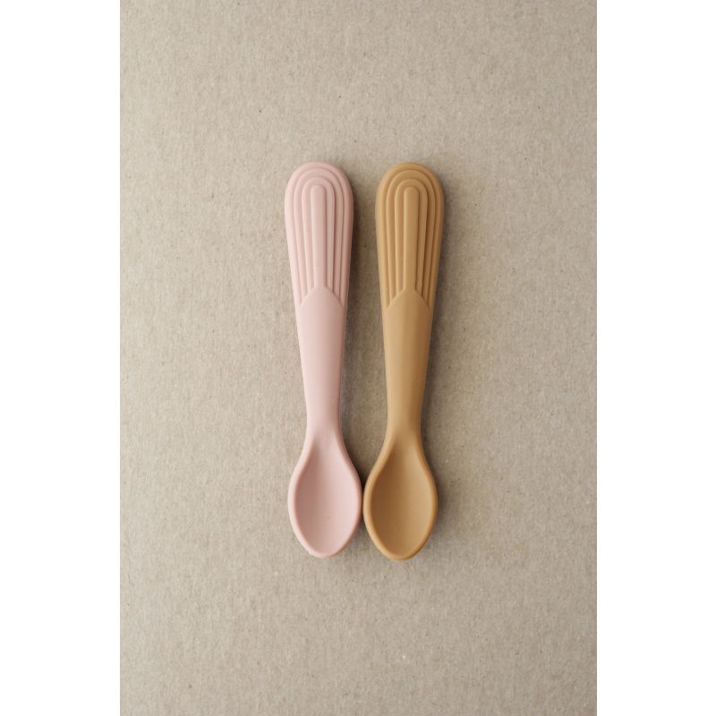 littleCHEW - Löffelset Biscuit / Rosa