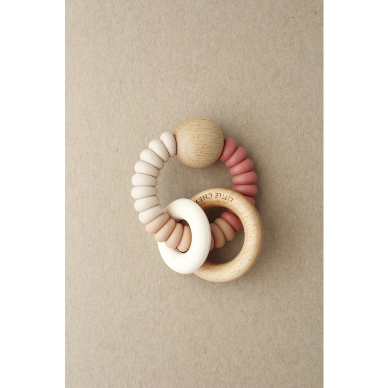 littleCHEW - Greifling Silikonring Meloma Dany Mauve