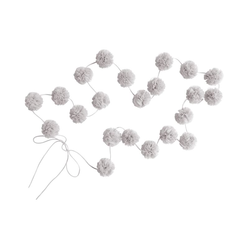 Spinkie - Mini PomPom Girlande Oyster