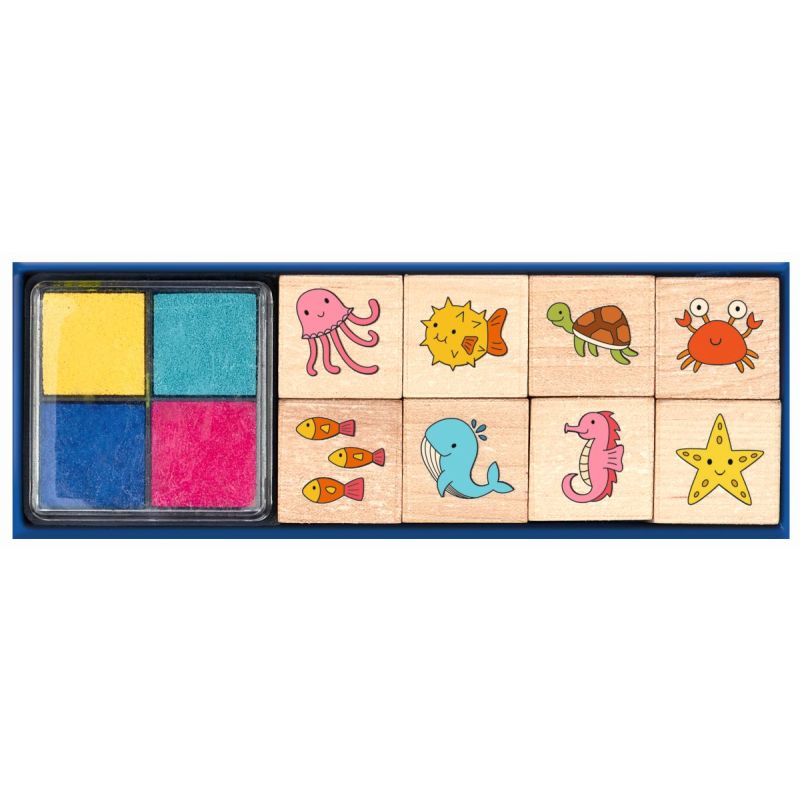 Moses Verlag - Stempelset Meerestiere