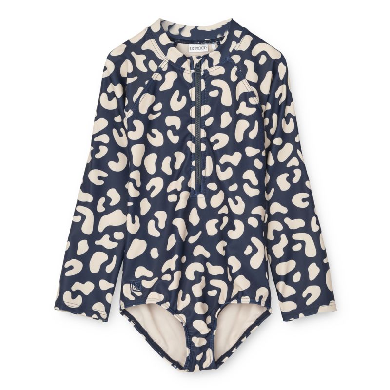 LIEWOOD - Magali UV Badeanzug Leo Navy