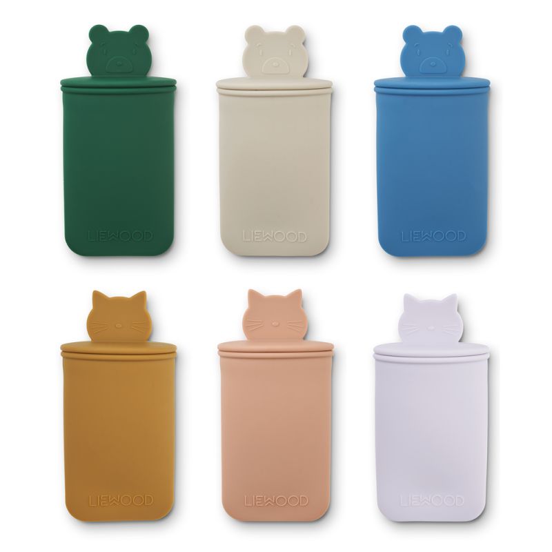 LIEWOOD - Silikon Glaceformen Malik Garden Green Mix