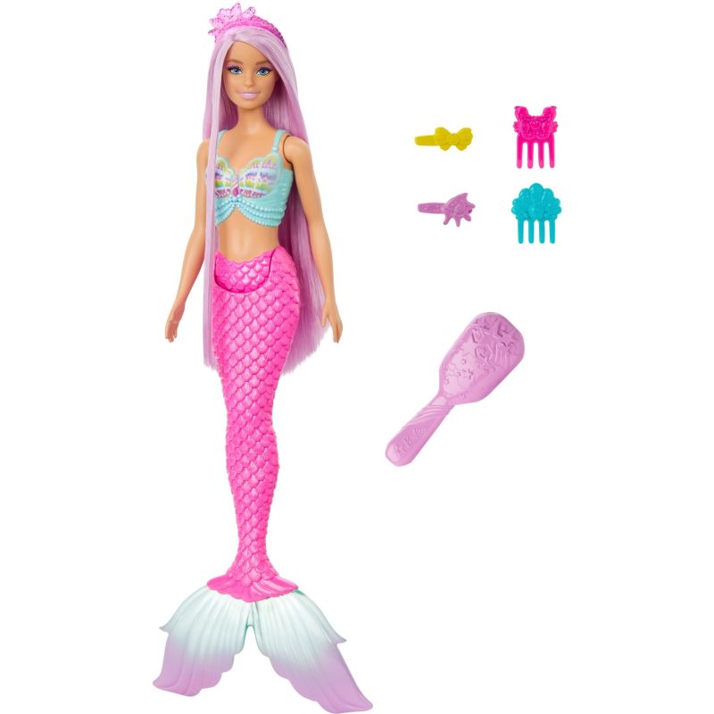 Mattel - Barbie Dreamtopia New Long Hair Fantasy Meerjungfrau
