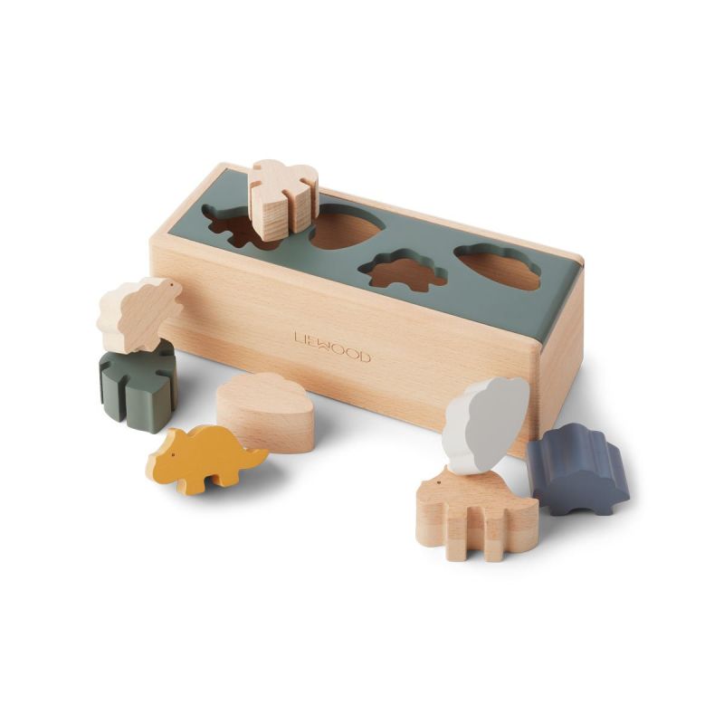 LIEWOOD - Midas Sortierbox Dino Mix
