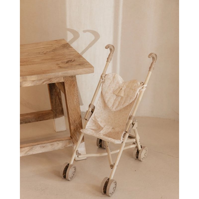 Mrs Ertha - Puppenwagen Bouquet Silhouette