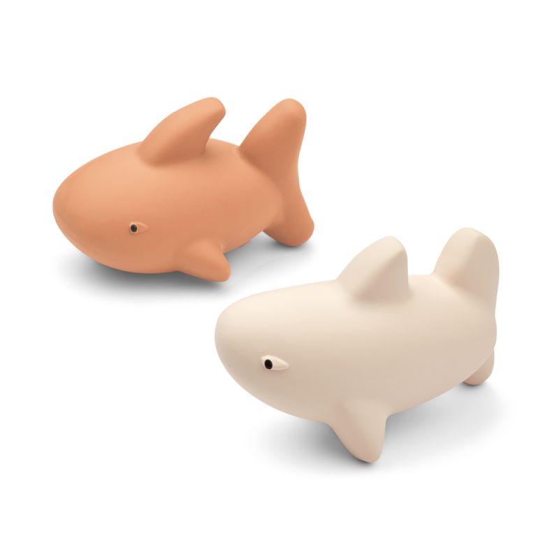 LIEWOOD - Ned Hai Badespielzeug Set Tuscany Rose