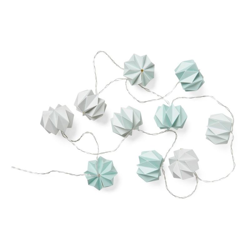 Cam Cam Copenhagen Origami LED Lichterkette Mix Blue