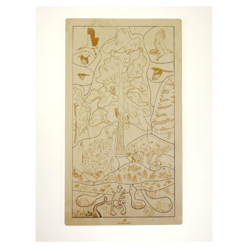 Stuka Puka - Holz Puzzle Storchenwelt (deutsch)