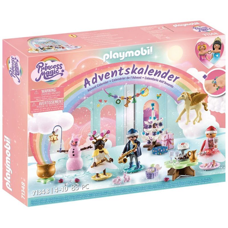 PLAYMOBIL® 71348 - Adventskalender  Weihnachtsfest unter dem Regenbogen