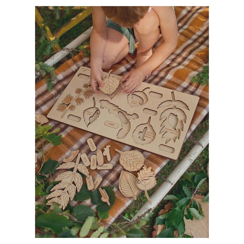 Stuka Puka - Holz Puzzle Erle und Ihre Baumfreunde (deutsch)