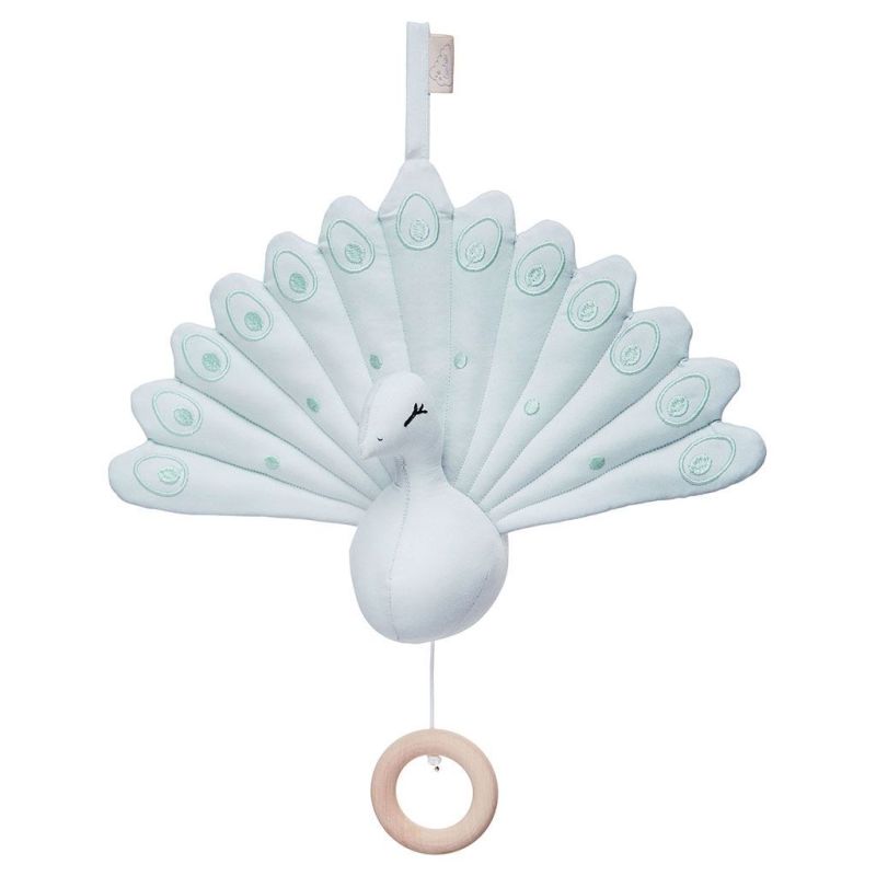 Cam Cam Copenhagen Musik Mobile Pfau blue Mist